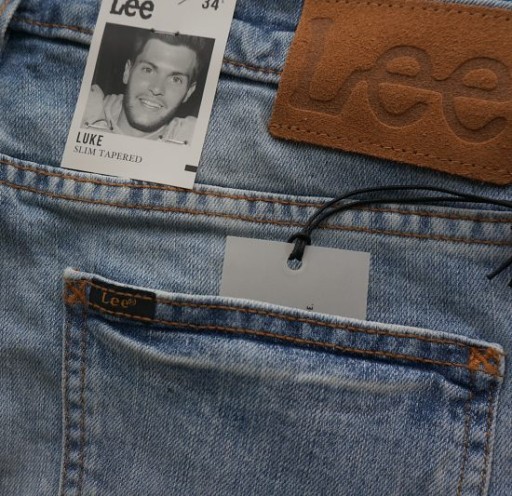 Джинсы скинни LEE LUKE Ice стрейч W30 L34