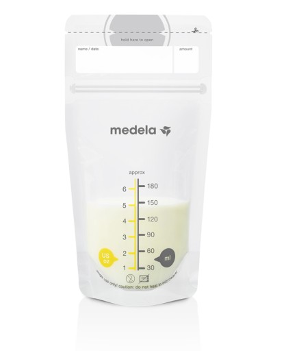 Пакеты для заморозки продуктов Medela, 25 шт. + футляр