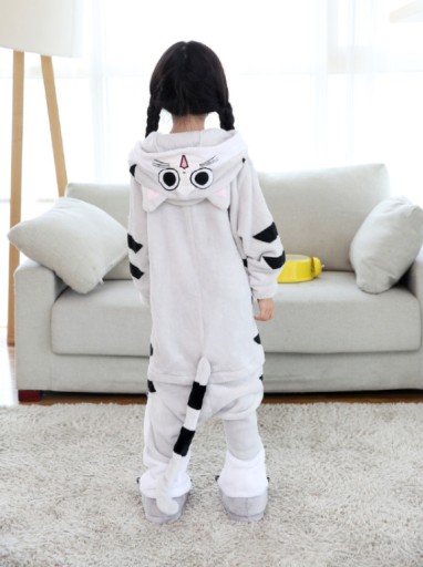 PIŻAMA KOT DZIECIĘCA ZWIERZĘTA KIGURUMI ONESIE