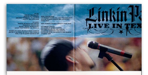 LINKIN PARK LIVE IN TEXAS - CD + DVD COMBO NUMB