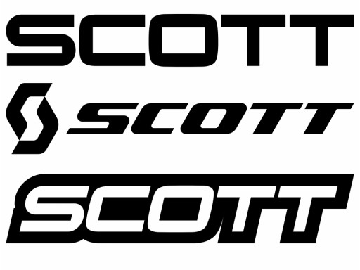 Запасные велосипедные наклейки SCOTT, набор из 6 шт.