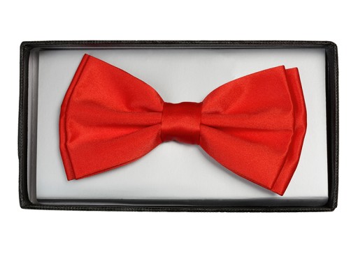 TIE + BOX Мужской галстук-бабочка Красный галстук-бабочка mu23