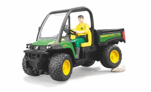 BRUDER 02490 Самосвал John Deere Gator с водителем