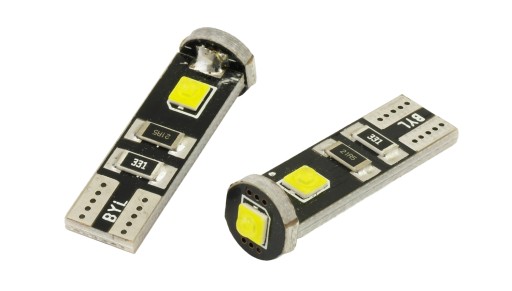 CREE 3 LED W5W CAN BUS Лампа CANBUS 300 лм T10