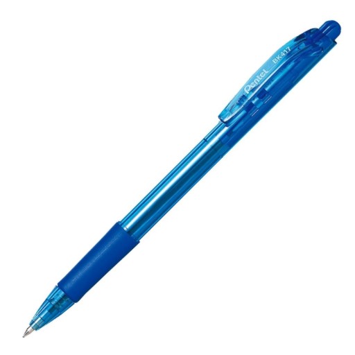 PENTEL BK417 WOW BLUE АВТОМАТИЧЕСКАЯ ШАРИКОВАЯ РУЧКА