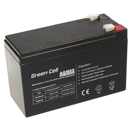 Akumulator AGM 12V 7.2Ah Bezobsługowy do UPS ALARM