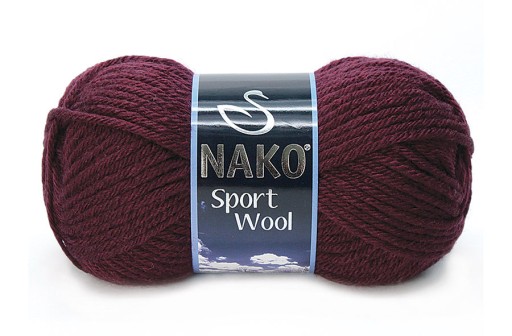 Włóczka NAKO SPORT WOOL akryl wełna 3718