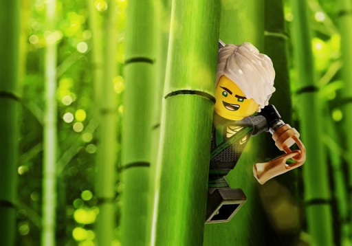 Naklejki na ścianę dla dzieci plakat LEGO NINJAGO 100x70