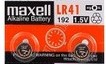 БАТАРЕЯ MAXELL LR41 БАТАРЕИ LR 41 СЧЕТ 2ШТ.