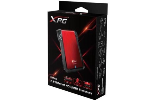 Корпус ADATA XPG EX500 USB 3.1 для 2,5-дюймового накопителя