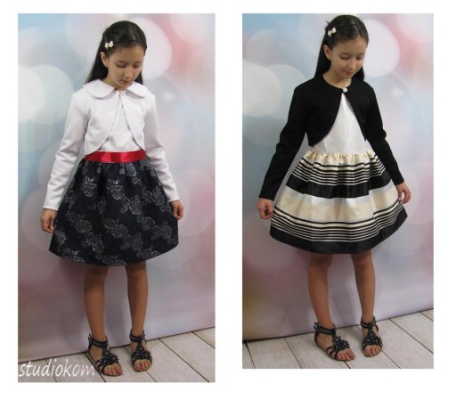104 Bolero School Back Black Jacket Black for Dress BS143 Блузки