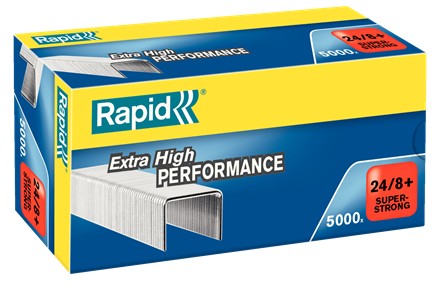 Скобы Rapid 24/8+ 5M SUPER STRONG 5000 шт.