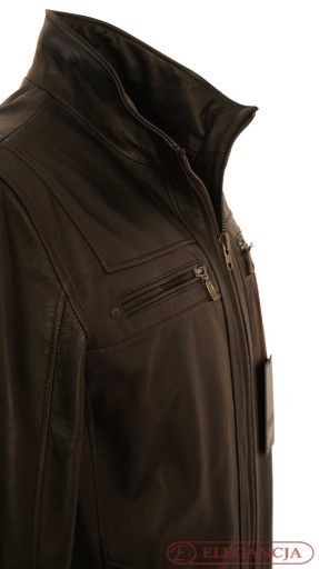 Мужская кожаная куртка BLACK PILOT M LIGHT NEW