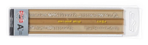 Шаблон цифр и букв Koh-I-Noor 748004 3,5 мм