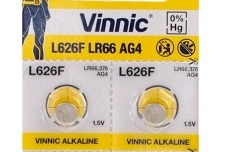 2 ШТ АККУМУЛЯТОР VINNIC AG4 L626 SR626 АККУМУЛЯТОРЫ ДЕШЕВО