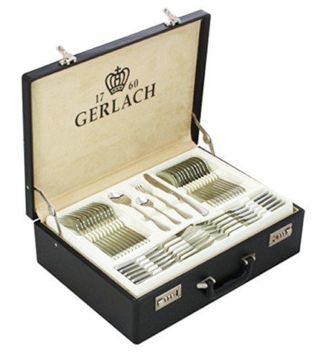 GERLACH ANTICA CUTLERY 136 EL SUITCASE GLOSS 24 OS