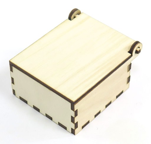 КОРОБКА КОРОБКА КОРОБКА ФАНЕРА 6x6x3см YD6
