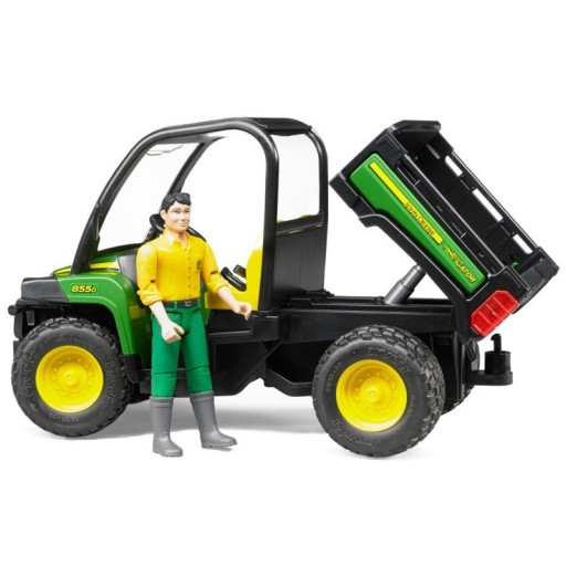 BRUDER 02490 Самосвал John Deere Gator с водителем