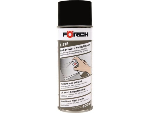 FORCH wysoka jakość SPRAY CZARNY MAT L213 400 ml