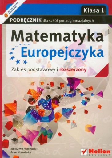 Matematyka Europejczyka 1 podręcznik Z.R i Z.P.