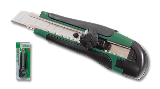 NÓŻ NOŻYK Z OSTRZEM ŁAMANYM DO TAPET 18mm S-17430