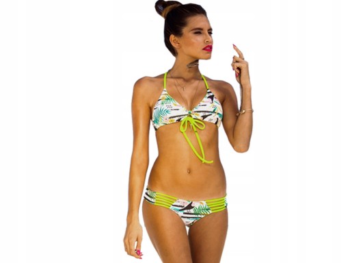 VALIDIVIA BIKINI ETNO DESIGN STRÓJ KĄPIELOWY L 40