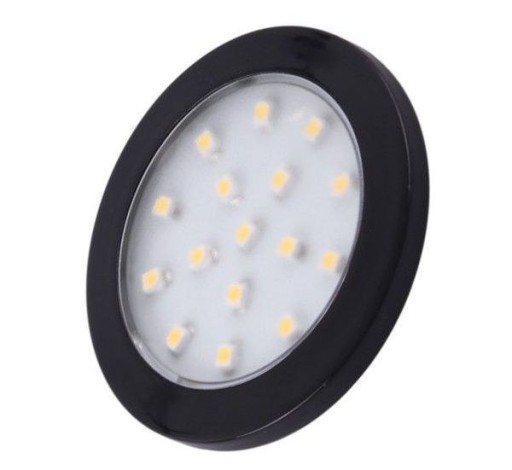 OPRAWA LED orbit czarna 1.5W 12VDC zimna