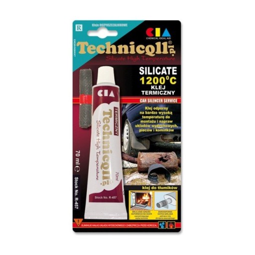 Klej termiczny 1200C 70ml R457 Technicqll silicate