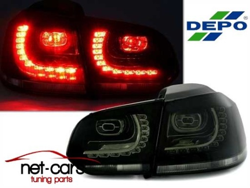 LAMPY TYLNE VW GOLF 6 VI R32 36 08- LED DIODOWE G