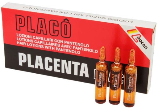Placo Placenta Ampułki na Porost Włosów 12x10ml