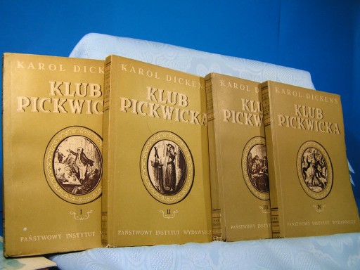 DICKENS KLUB PICKWICKA DAWID COPPERFIELD INNE x 11