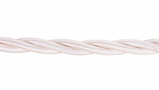 KABEL W OPLOCIE KOLOROWE KABLE 2x0,75 Kabel Włoski