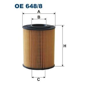 FILTRON Filtr oleju OE648/8 Chevrolet/Opel 1.7D 06