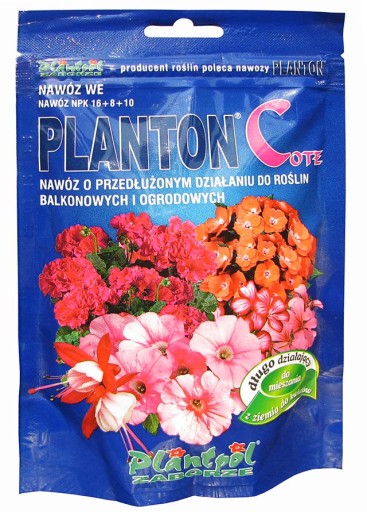 PLANTON C Nawóz Do Roślin Balkonowych 200g z glebą