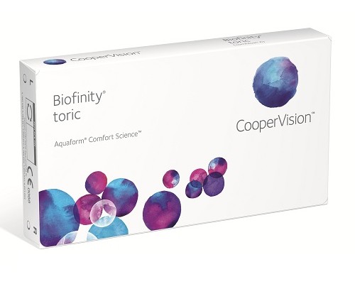 Soczewki kontaktowe Biofinity Toric 3szt