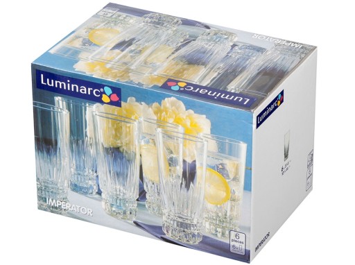 33727 LUMINARC IMPERATOR SZKLANKI DRINKÓW 6 SZTUK