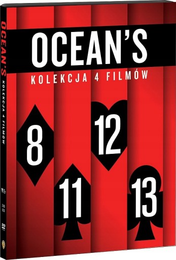 OCEAN'S KOLEKCJA BOX 4DVD FOLIA