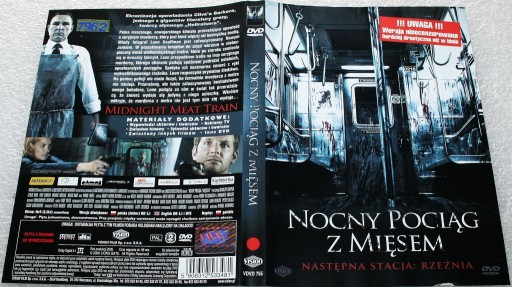 Używany film DVD Nocny pociąg z mięsem