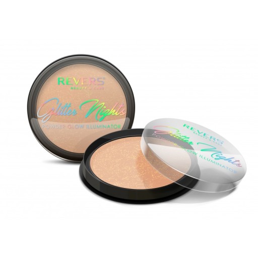 REVERS Puder rozświetlający BRONZER GLITTER NIGHTS