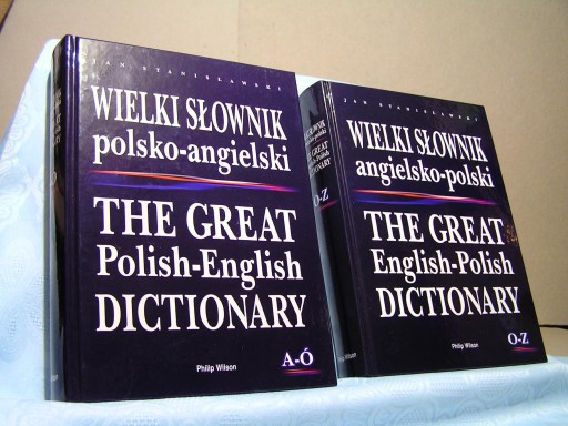 SŁOWNIK ANGIELSKO-POLSKI-ANGIELSKI 2 t. 1999 bdb-