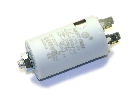 Kondensator rozruchowy do silnika 8 uF 450V VAC