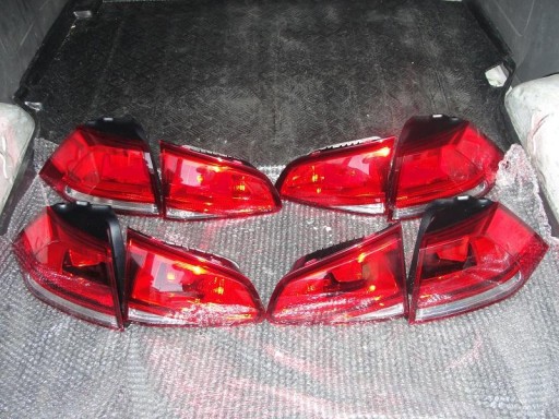 LAMPA LEWA LEWY PRAWY PRAWA TYŁ TYLNA VW GOLF VII