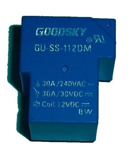 PRZEKAŹNIK cewka 12V 30A GU-SS-112DM (2038)