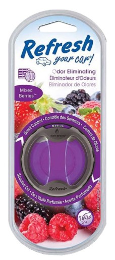 Zapach samochodowy Refresh Your Car! Olejek membrana Mixed Berries 7m