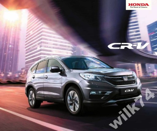 Honda CR-V prospekt 2016 polski