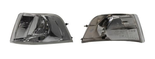MIGACZ PRZEDNI VOLVO S40/V40 FL 2000-2003 CHROM NOWY