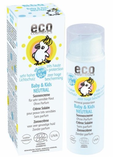 ECO COSMETICS Krem na słońce SPF50+ skóra wrażliwa