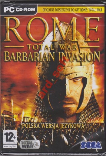 ROME TOTAL WAR BARBARIAN INVASION PC PL BOX Nowa