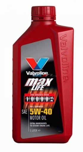 VALVOLINE MAX LIFE 5W40 1L TANIE FILTRY