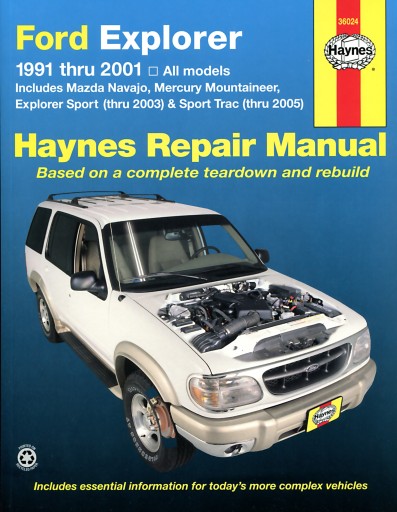 FORD EXPLORER (91-01) JAK NAPRAWIĆ SAMOCHÓD